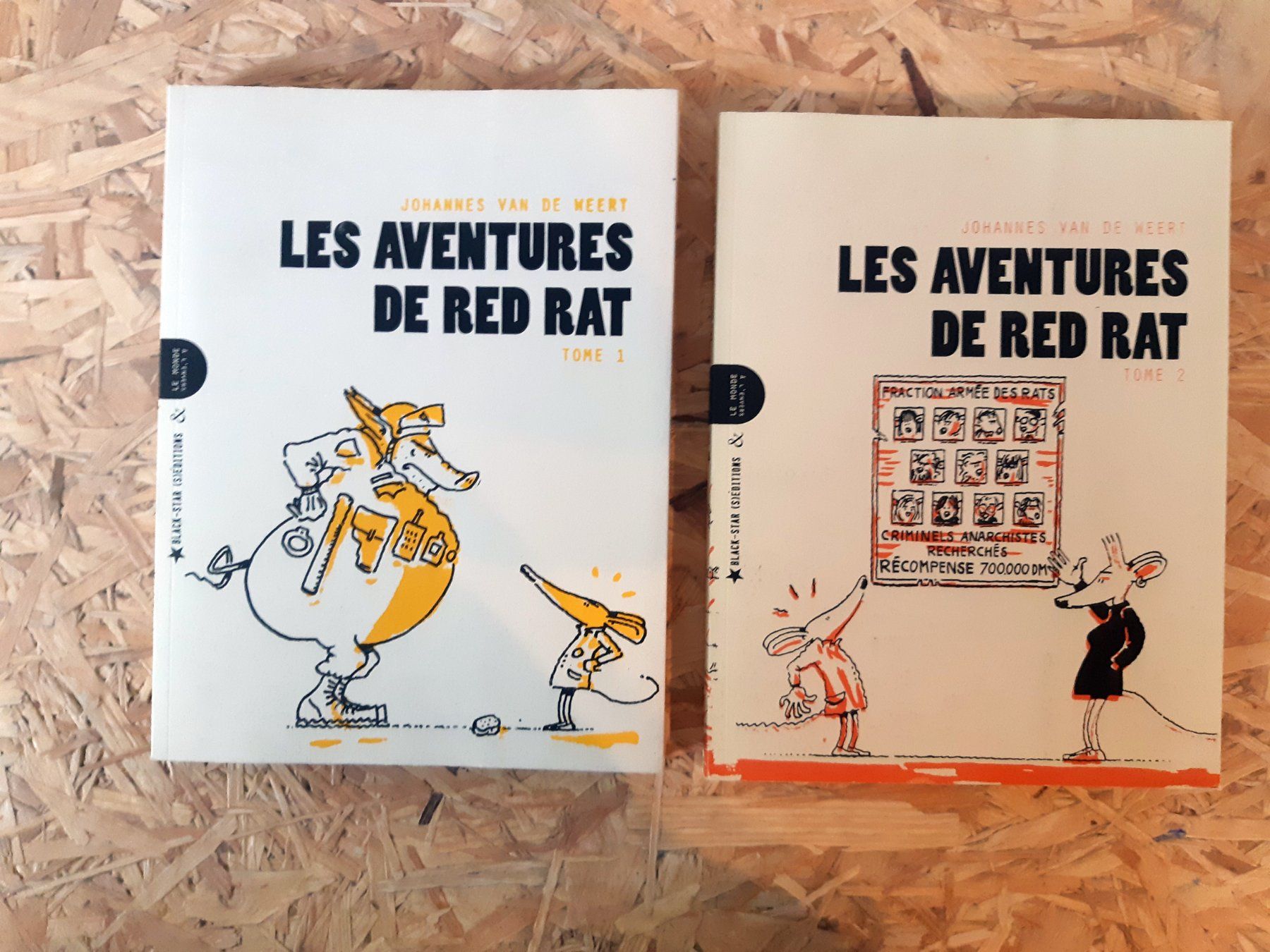 Fumetti: BD "Les aventures de Red Rat", tome 1 et 2 – Nuovo (secondo la descrizione) da Ecublens VD venduto da TWISTO