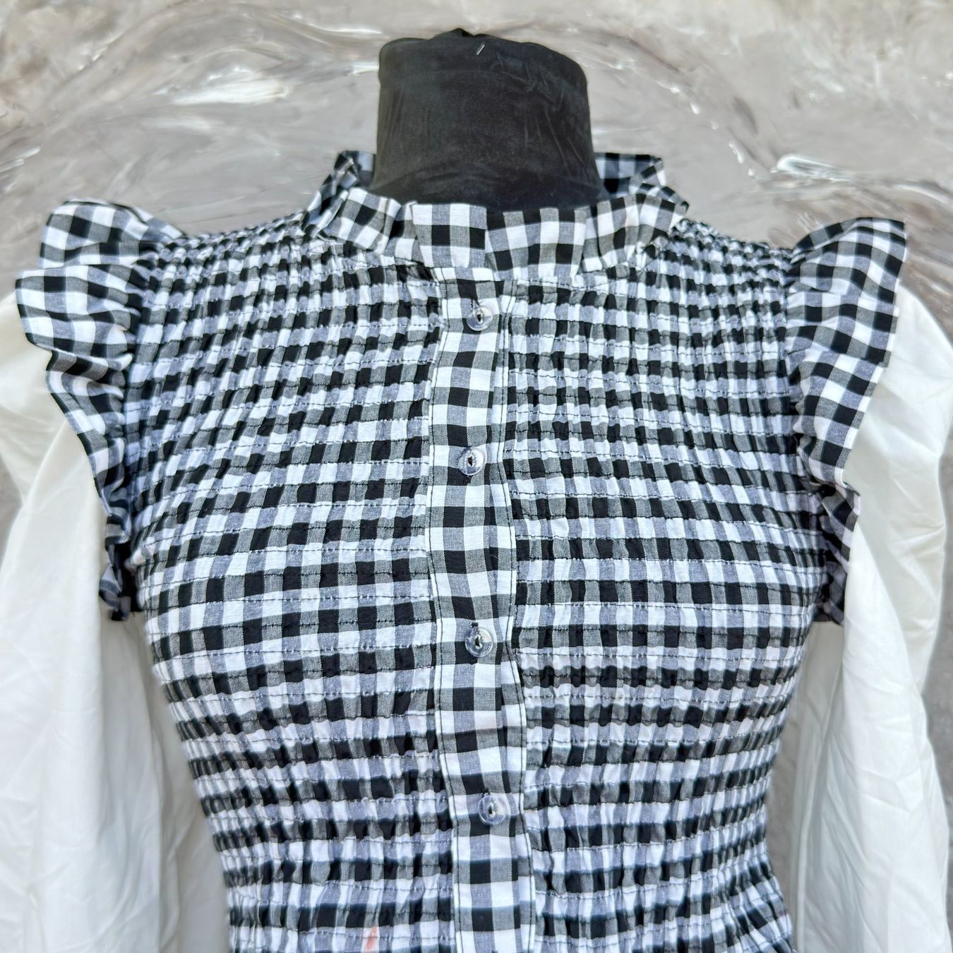 Blusen: Blouse à carreaux vichy – Gebraucht aus Thônex von BrYu 4