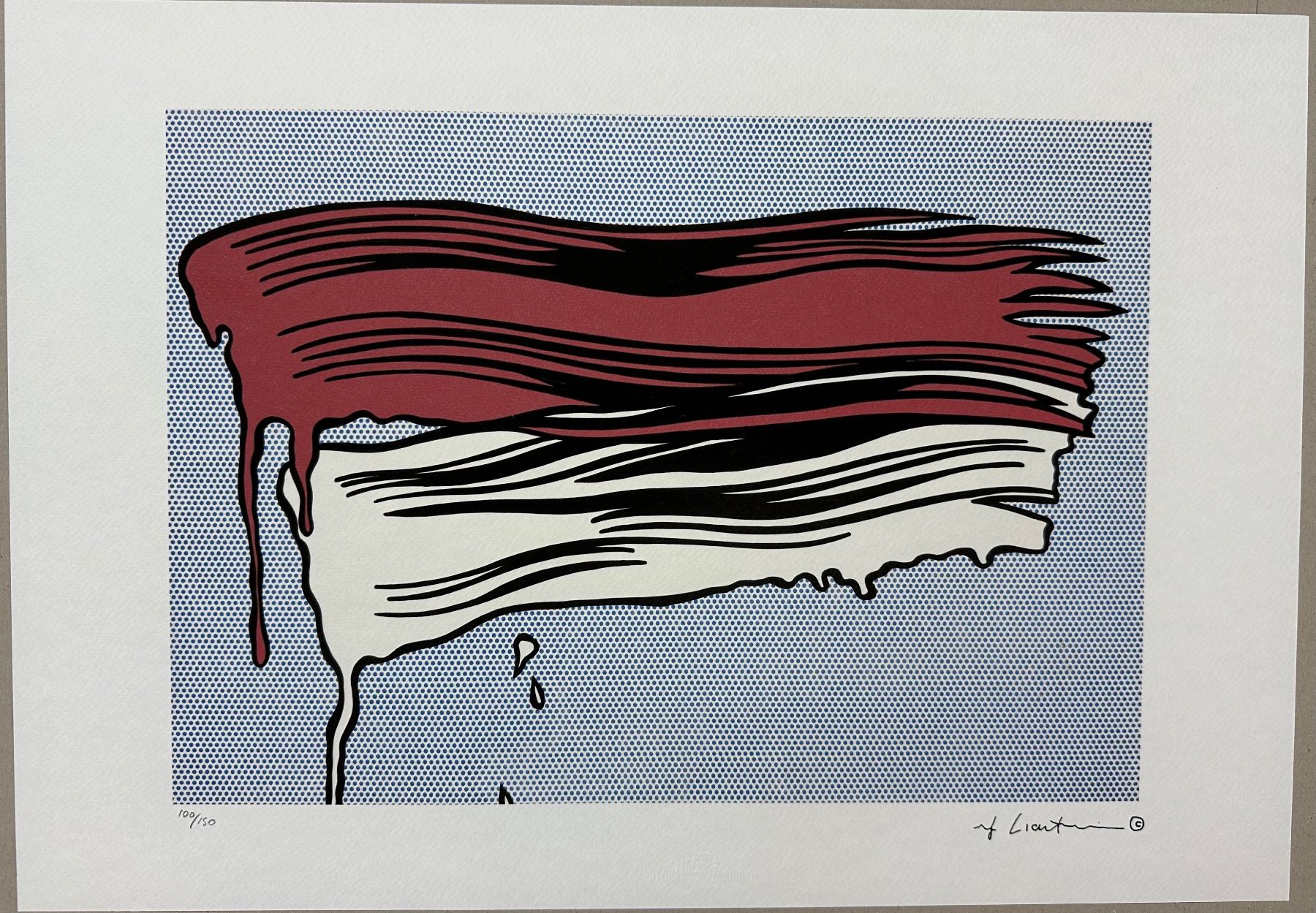 Foto & Immagini: Roy Lichtenstein: Brush Stroke 100/150 – Nuovo (secondo la descrizione) da Meilen venduto da Smgdesign