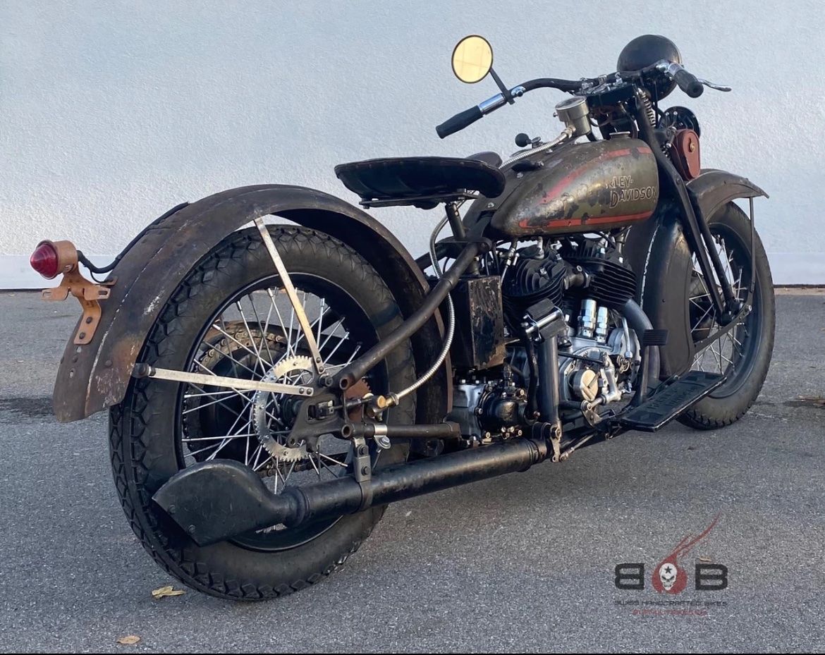 Harley-Davidson Chopper: HARLEY DAVIDSON VL FLATHEAD BIG TWIN – Usato da Sirnach venduto da B.O.B.BIKES 5