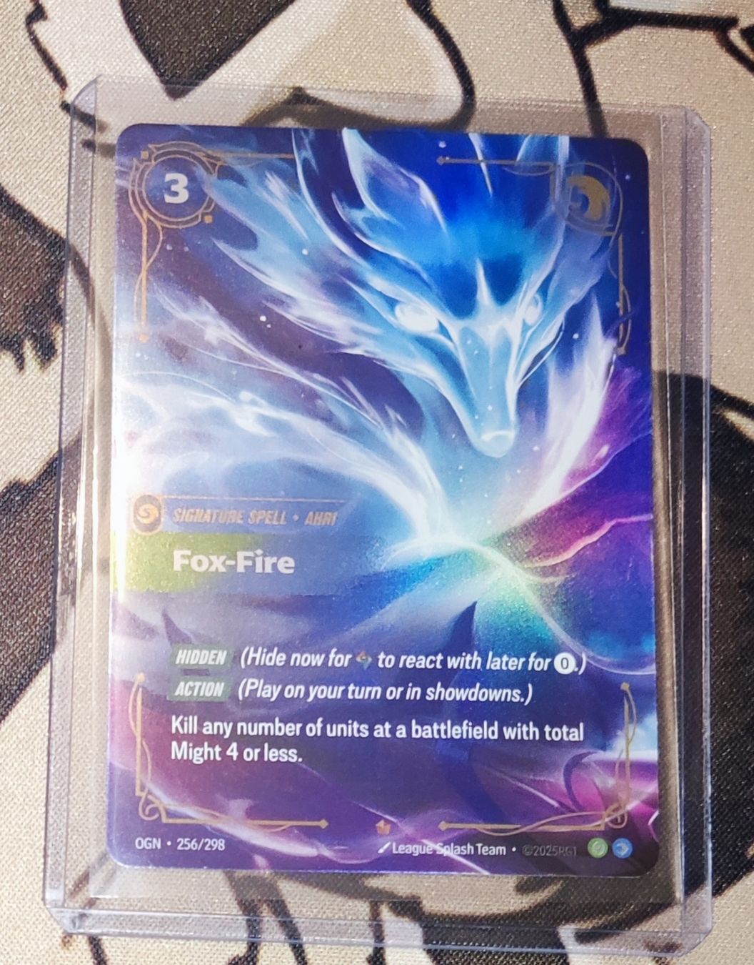 Fox-Fire Riftbound: League of Legends 256/298 (Neu (gemäss Beschreibung ...