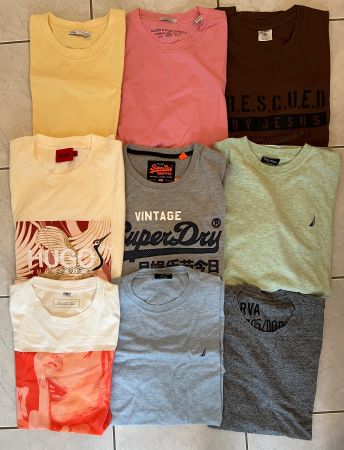 Lot de 9 T-shirt taille M