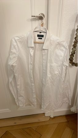 Chemise blanche homme coton Manor neuve