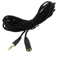 1,5 Meter Audio-Verlängerungskabel für 3,5-mm-Stecker (ovp)