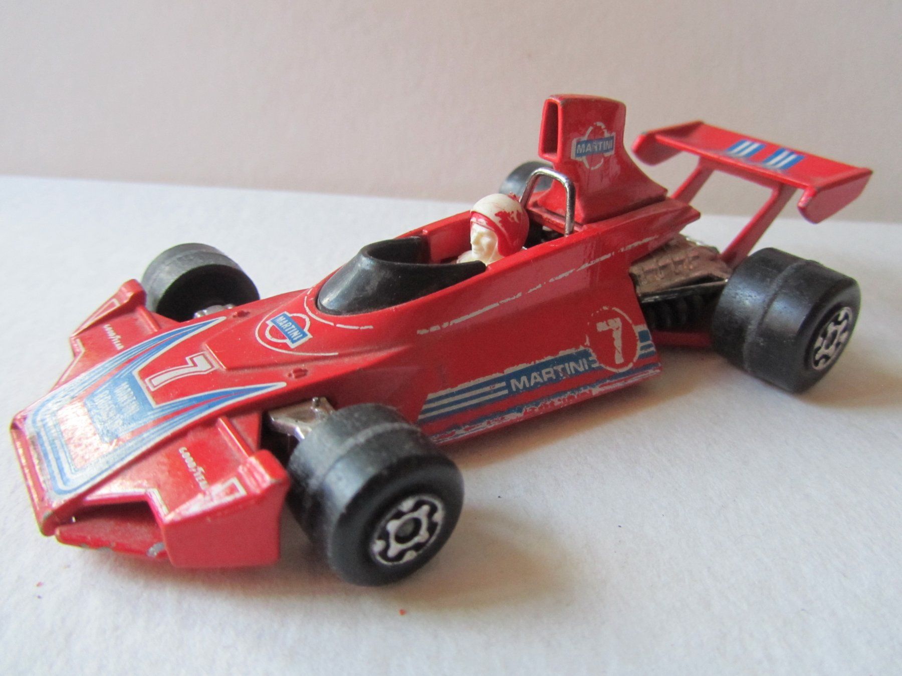Matchbox Modellini d'auto: Brabham BT 44 B, Matchbox Speed Kings – Usato da Weiningen ZH venduto da dietsch57