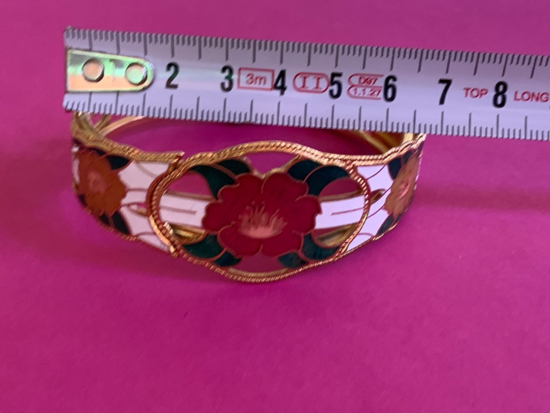 Bracciali & Braccialetti: Armreif blume asiatisch – Nuovo (secondo la descrizione) da Dittingen venduto da Bellevista 5