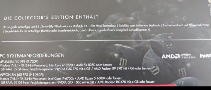 Giochi: Wolfenstein 2 The new Colossus Collector´s Edition - PC NEW – Nuovo e nell'imballaggio originale da Rheinau venduto da tobitobsen80 4