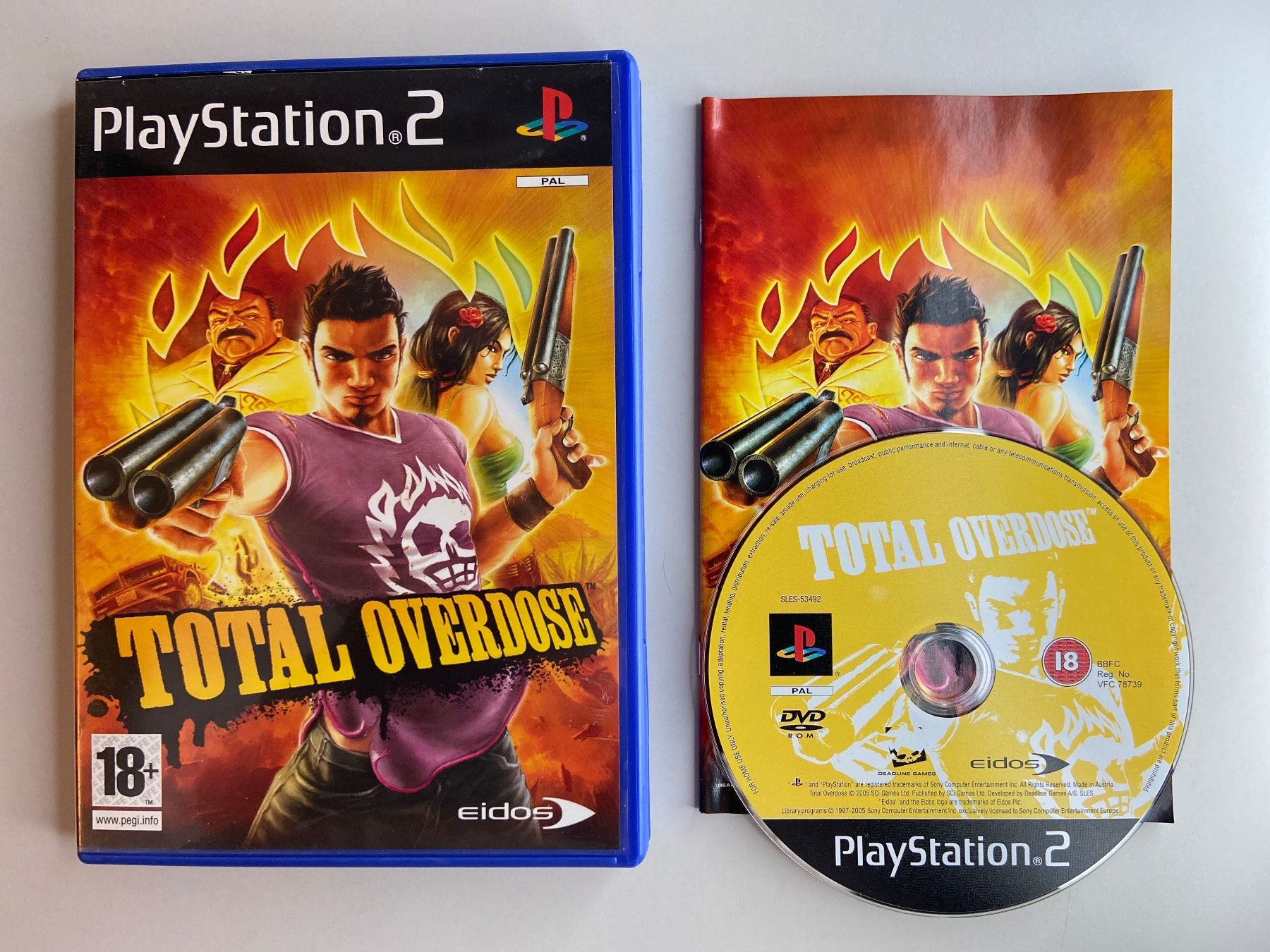Sony Spiele: Total Overdose - PS2 – Gebraucht aus St.gallen von taduz