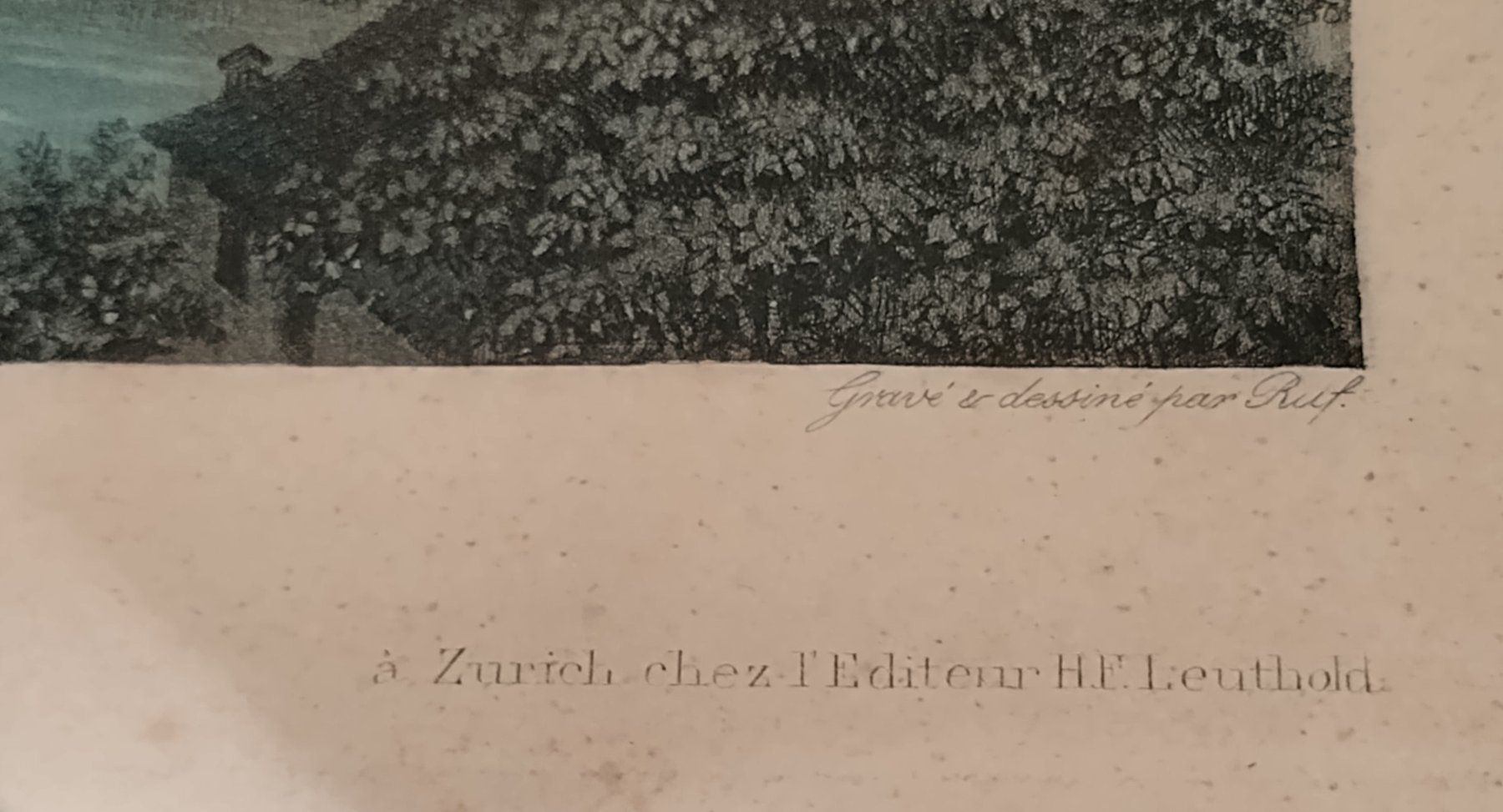 Stiche: Stich: Nydeggbrücke – Gebraucht aus Heitenried von Harley-58 1