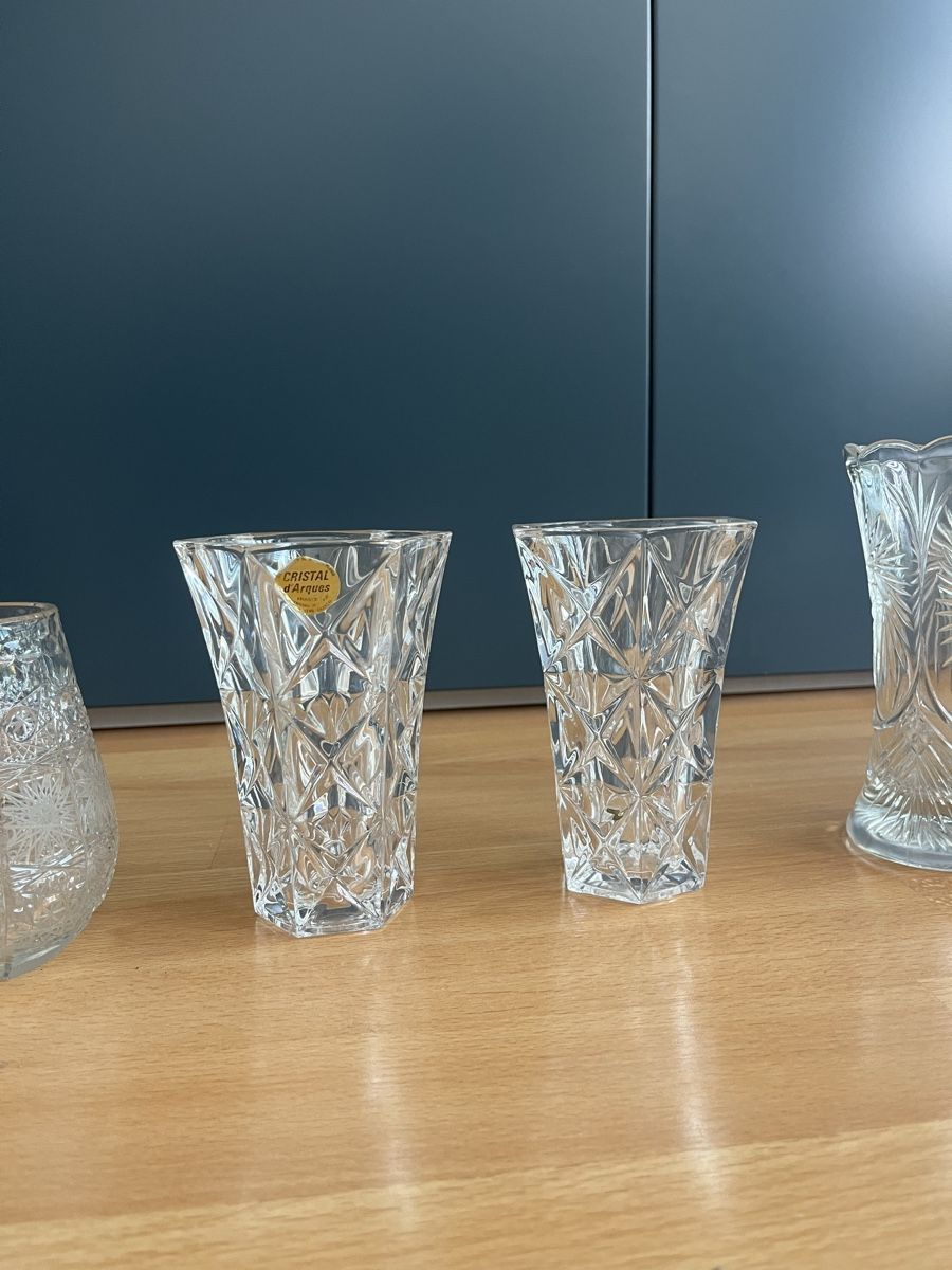 Vase & Récipients: 11 diverse Kristallvasen – D'occasion à Wettingen par erma_5430 3