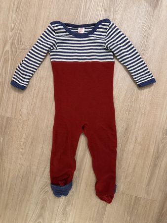 Engel Wollstrampler/Pyjama Grösse 74/80