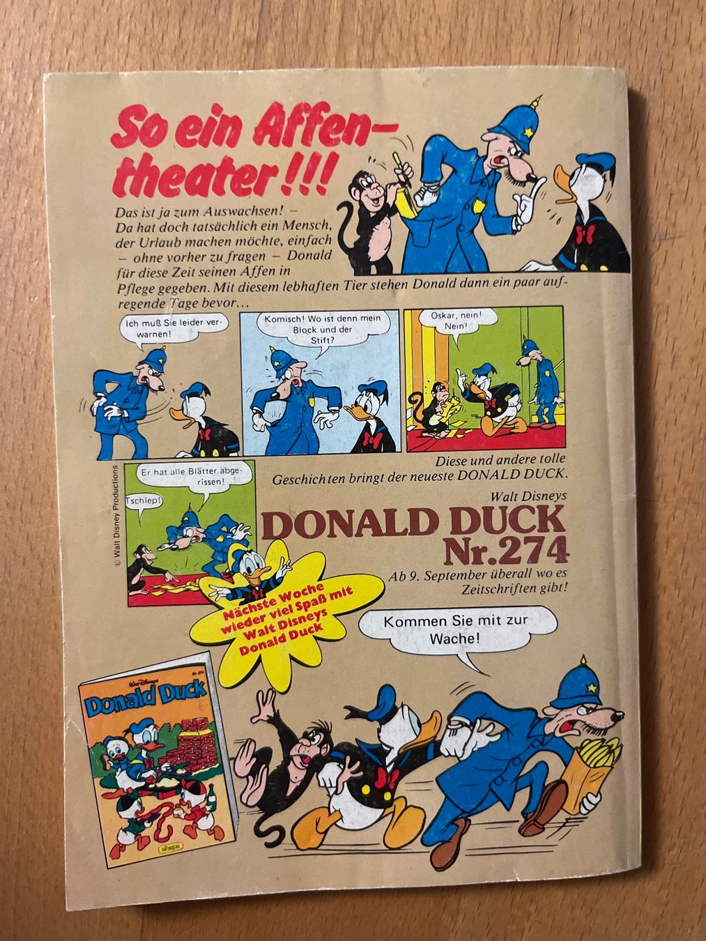 Fumetti: Walt Disney Donald Duck Comic Nr. 273 1983 – Usato da Goldach venduto da SSRConzept 1
