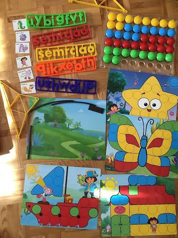 Spiele: Coffret éducatif Dora l'exploratrice – Gebraucht aus Icogne von luna.16 4