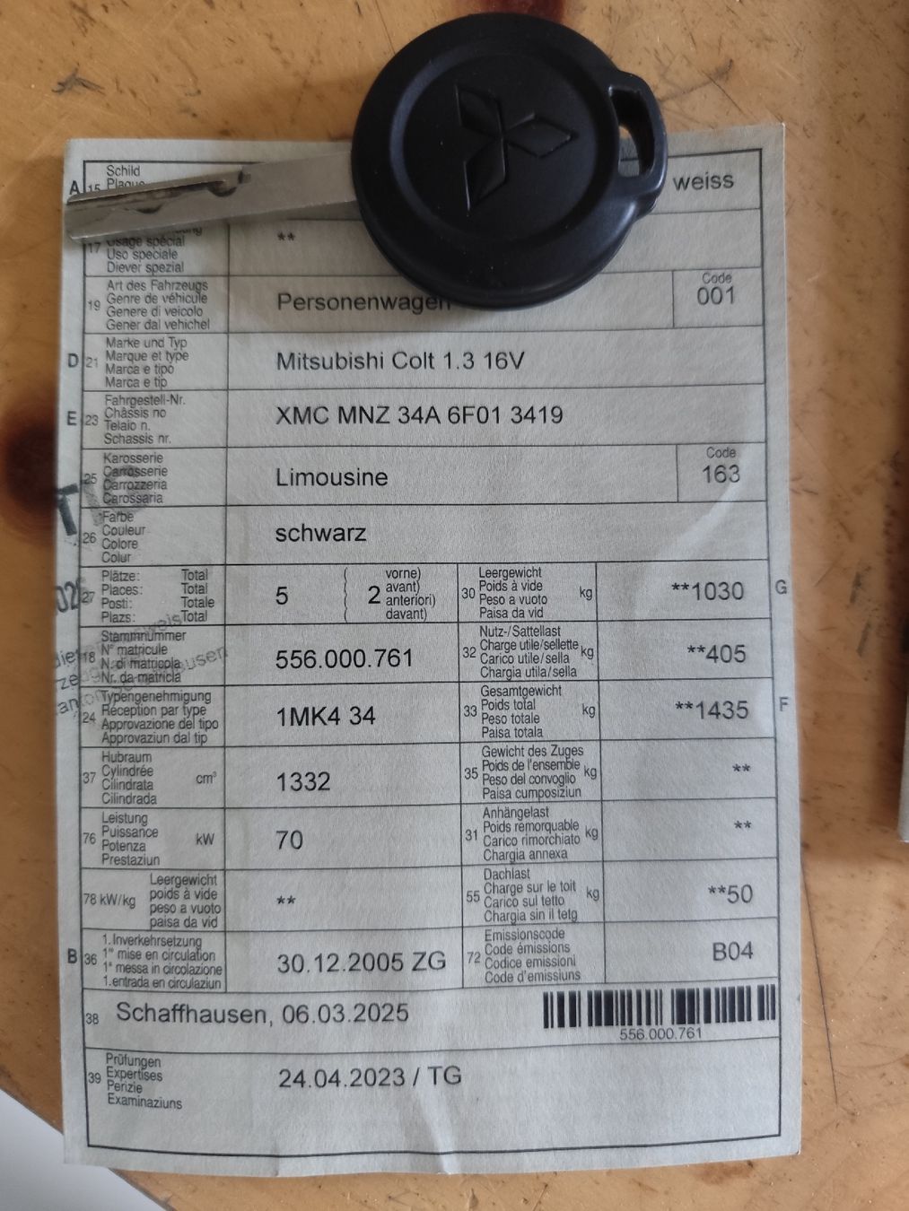 Mitsubishi Autos: Mitsubishi Colt 1.3 16V – Gebraucht aus Rüthi (Rheintal) von benzmario 7