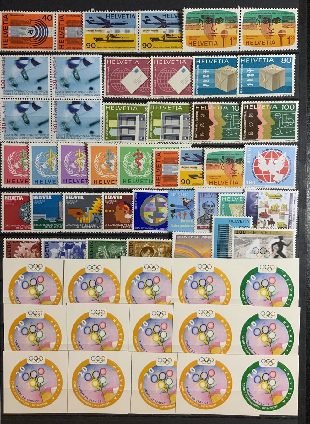 Tutti i francobolli: Postfrische Aemter Marken ** CHF 50.90 – Nuovo (secondo la descrizione) da Füllinsdorf venduto da Morchi