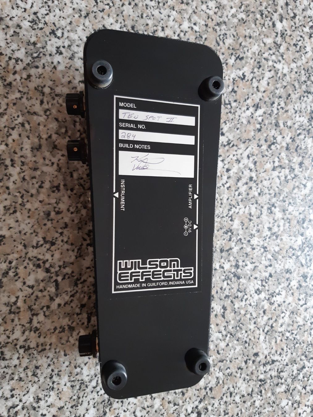 Strumenti musicali: Wilson Ten Spot ll Wah Pedal – Usato da Reinach AG venduto da cosmiceddie