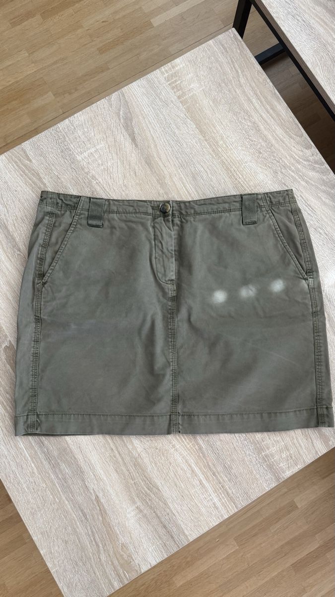 Tommy Hilfiger Röcke: Tommy Hilfiger Olive Grün Rock gr.L – Gebraucht aus Winterthur von -BeHappy24-