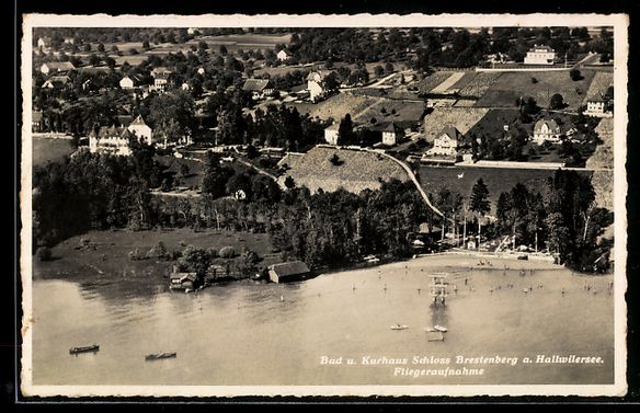 Cartoline postali: Seengen, Schloss Brestenberg am Hallwile – Usato da Berlin venduto da bartko-reher