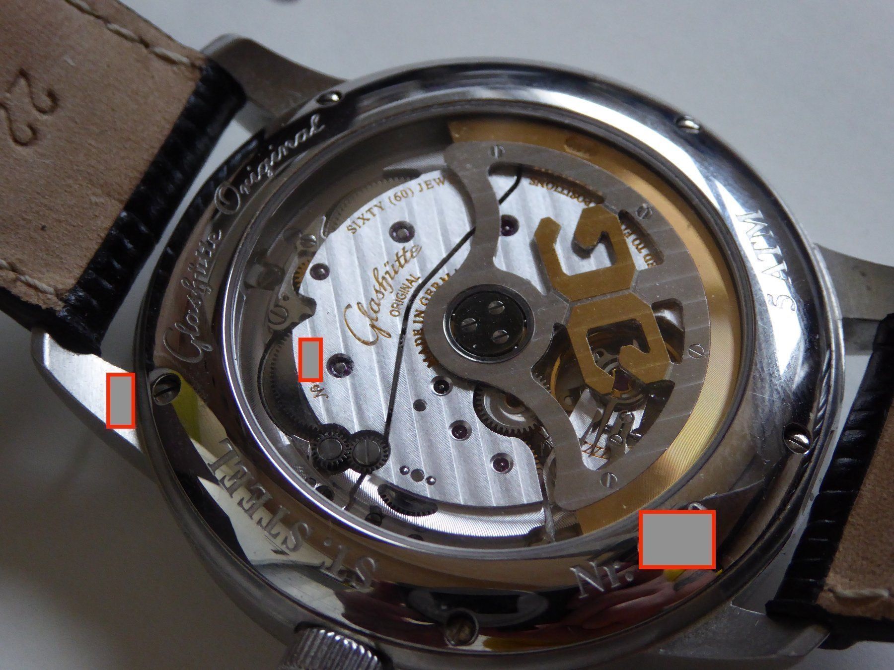 Glashütte Orologi: Glashütte Original Senator Panorama Datum – Nuovo (secondo la descrizione) da Ramlinsburg venduto da Verlenga 7