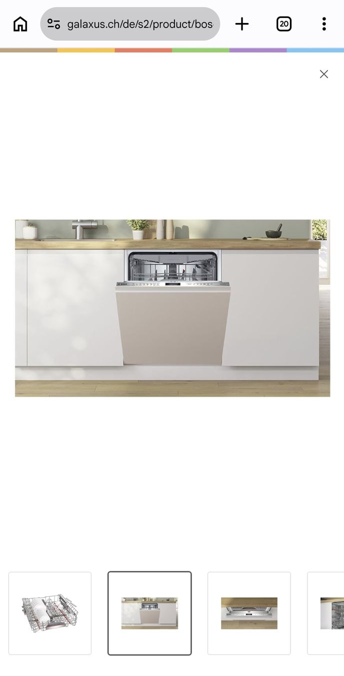 Bosch Lavastoviglie: Geschirrspüler Bosch  – Nuovo (secondo la descrizione) da Buchs SG venduto da mar_5dxr 3
