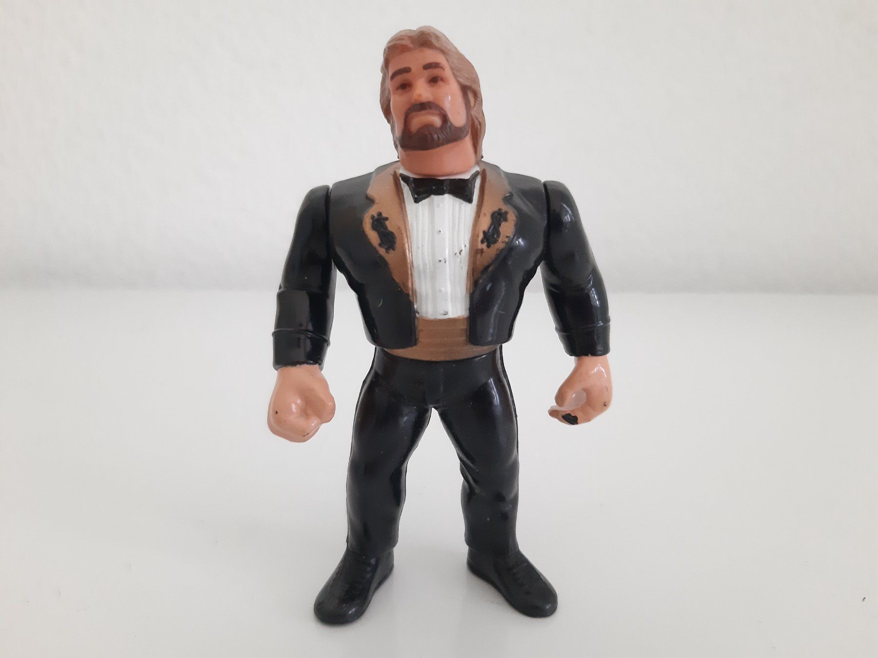 WWE Statuette: WWE WWF Figure "The Million Dollar Man" Ted Dibiase 1990 – Usato da Buchs SG venduto da Bray_Law