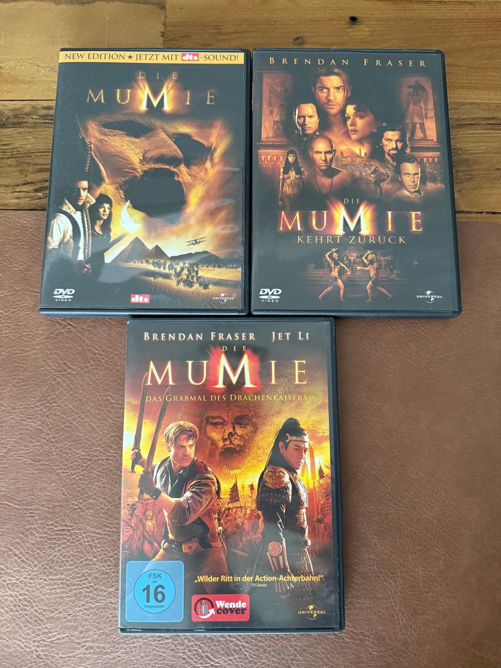 Tutti i DVDs: Die Mumie - 1 bis 3 DVD's – Usato da Belp venduto da Smiley90
