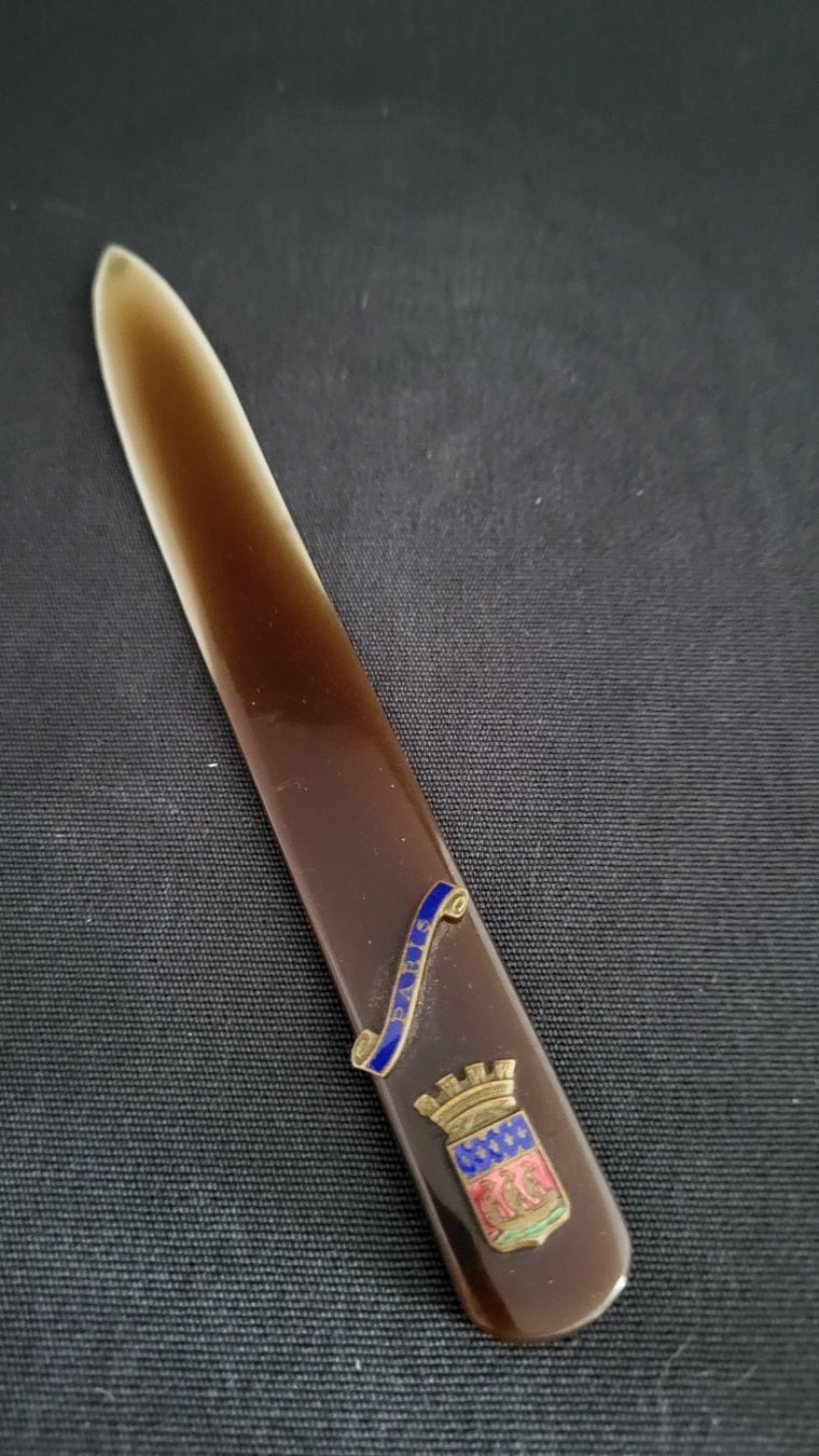 Altro materiale per ufficio: Vintage-Brieföffner PARIS – Usato da Basel venduto da spinne02 1