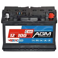 Marine Batterie BIG AGM 100Ah 12V