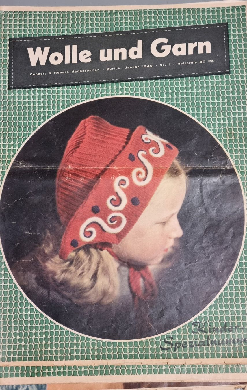Riviste & Magazine: Vintage-Strickhefte "Wolle und Garn" und andere – Usato da Effretikon venduto da lenalisa63 2
