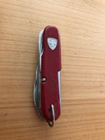 Taschenmesser rot Wenger mit Werkzeugen gebrauchter Zustand