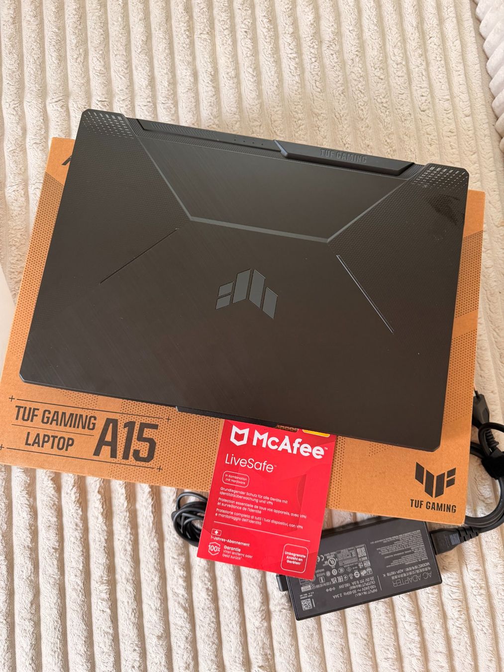 Asus Notebooks: ASUS TUF Laptop – Neu (gemäss Beschreibung) aus Mittelhäusern von Na_Az 1