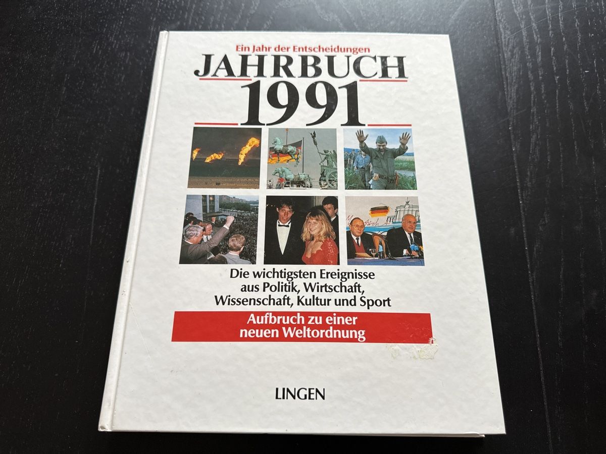 Bücher: Jahrbuch 1991 – Gebraucht aus Erstfeld von Uhu1980