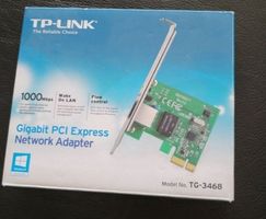 TP-Link TG-3468 Gigabit PCI Express Netzwerkadapter Top! ovp