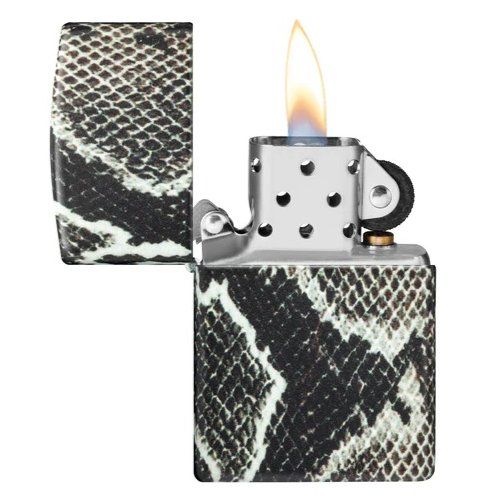 Feuerzeuge: Zippo Snake Skin Design – Neu und originalverpackt aus Wängi von elcigarro