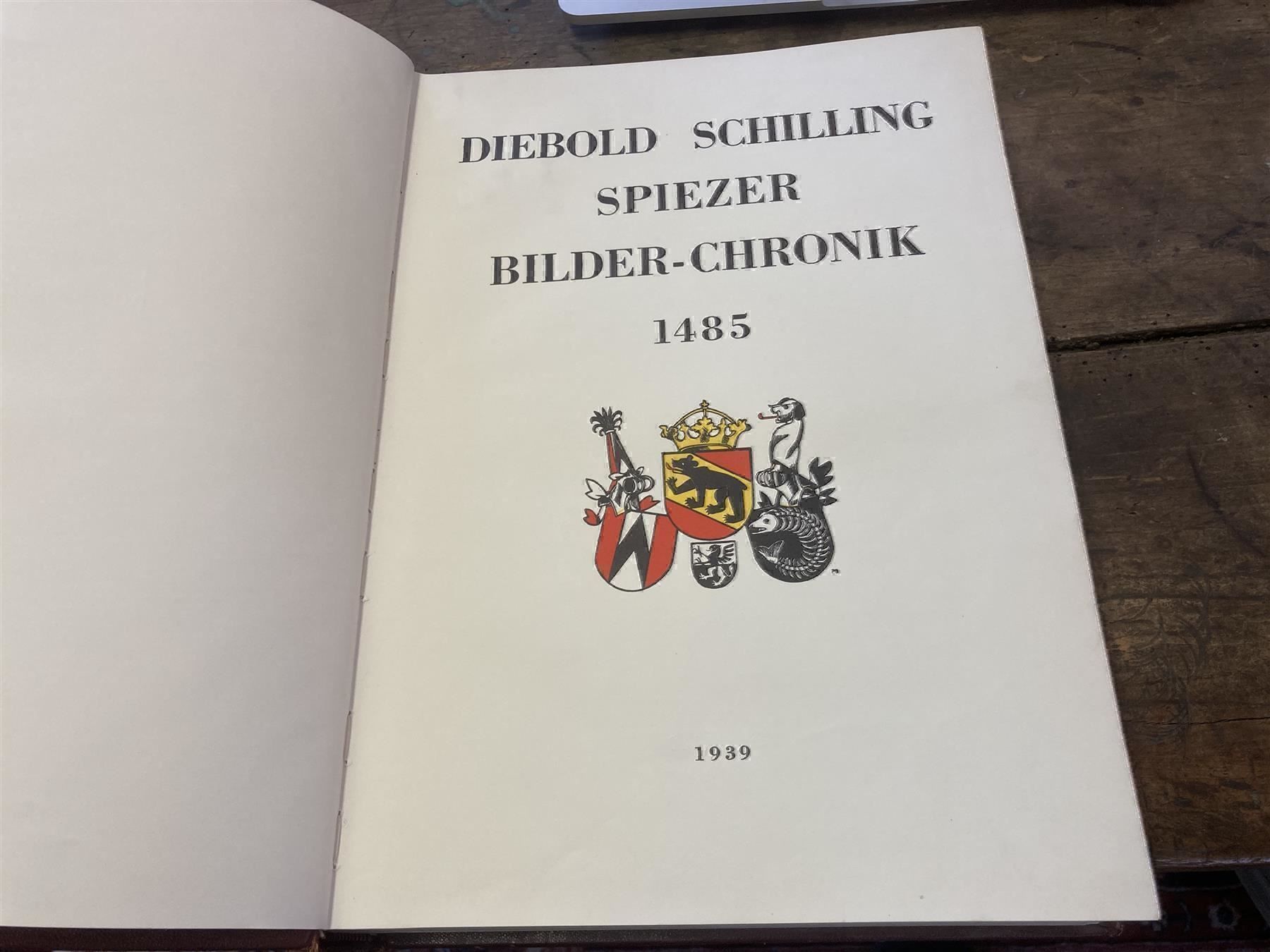 Libri: DIEBOLD-SCHILLING Spiezer Bilder Chronik – Usato da Bern venduto da Jwpm66 1
