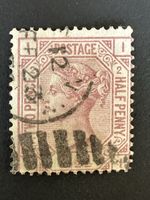 England - 1875 Queen Victoria 2 1/2p MiNr 40 Platte 2