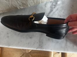 GUCCI JORDAAN Loafer aus Leder -  Grösse 10/44