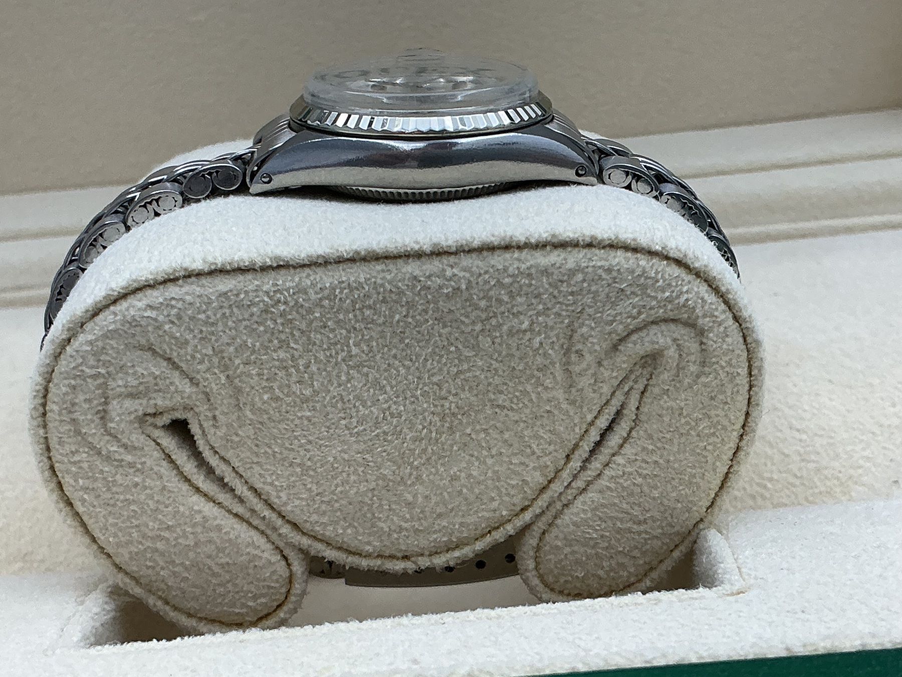 Rolex Orologi: Rolex Oyster Perpetual Lady Date Silver Dial 6517 – Usato da Zürich venduto da watchdealer-24 3