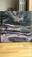 Abstraktes Acryl Bild "Stardust" 58x58cm