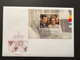 Liechtenstein FDC Block 1993  (P830)