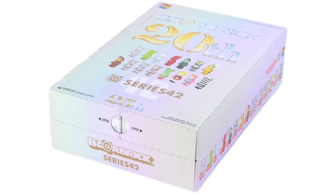 Statuette: Bearbrick Series 42 Sealed Case 100% (24 Blind Boxes) – Nuovo e nell'imballaggio originale da Vaduz venduto da pareto12