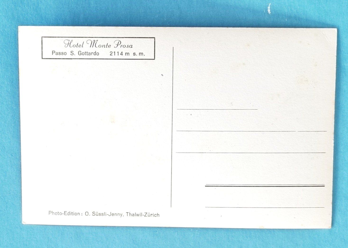 Cartoline postali: Gotthardstrasse - Nordseite - Postauto – Usato da Rothrist venduto da RROENK 1