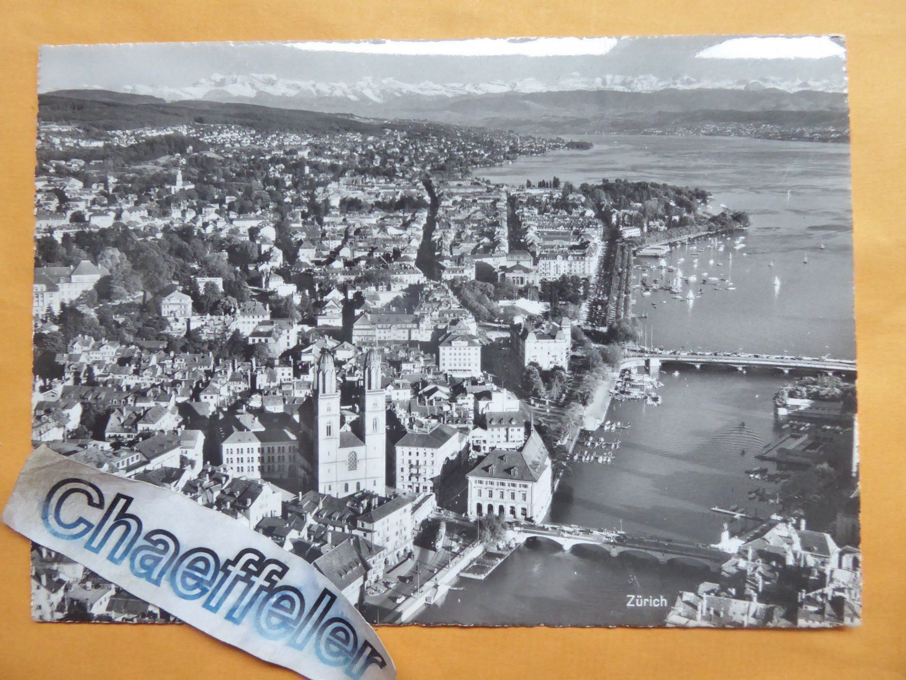 Ansichtskarten: Zürich – Gebraucht aus Zürich von Chaeffeler
