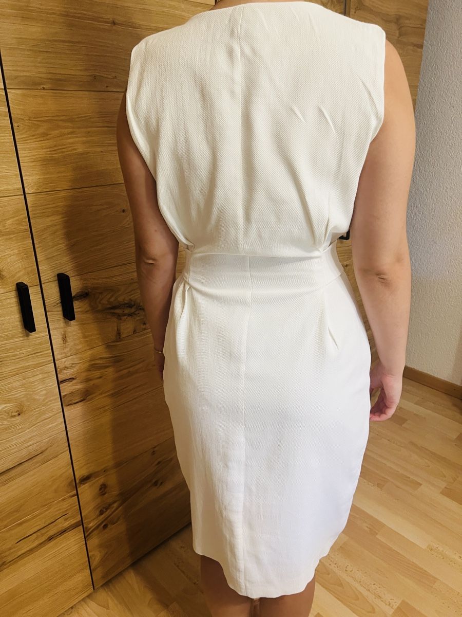 Massimo Dutti Robes: Kleid weiss Grösse S Massimo Dutti – D'occasion à Bremgarten b. Bern par me_tu 1