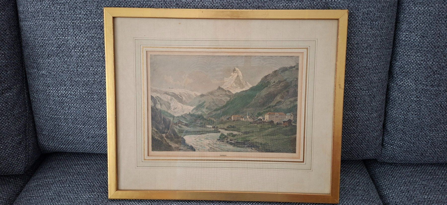 Incisioni: Xylographie Zermatt – Usato da Spreitenbach venduto da Oktober65