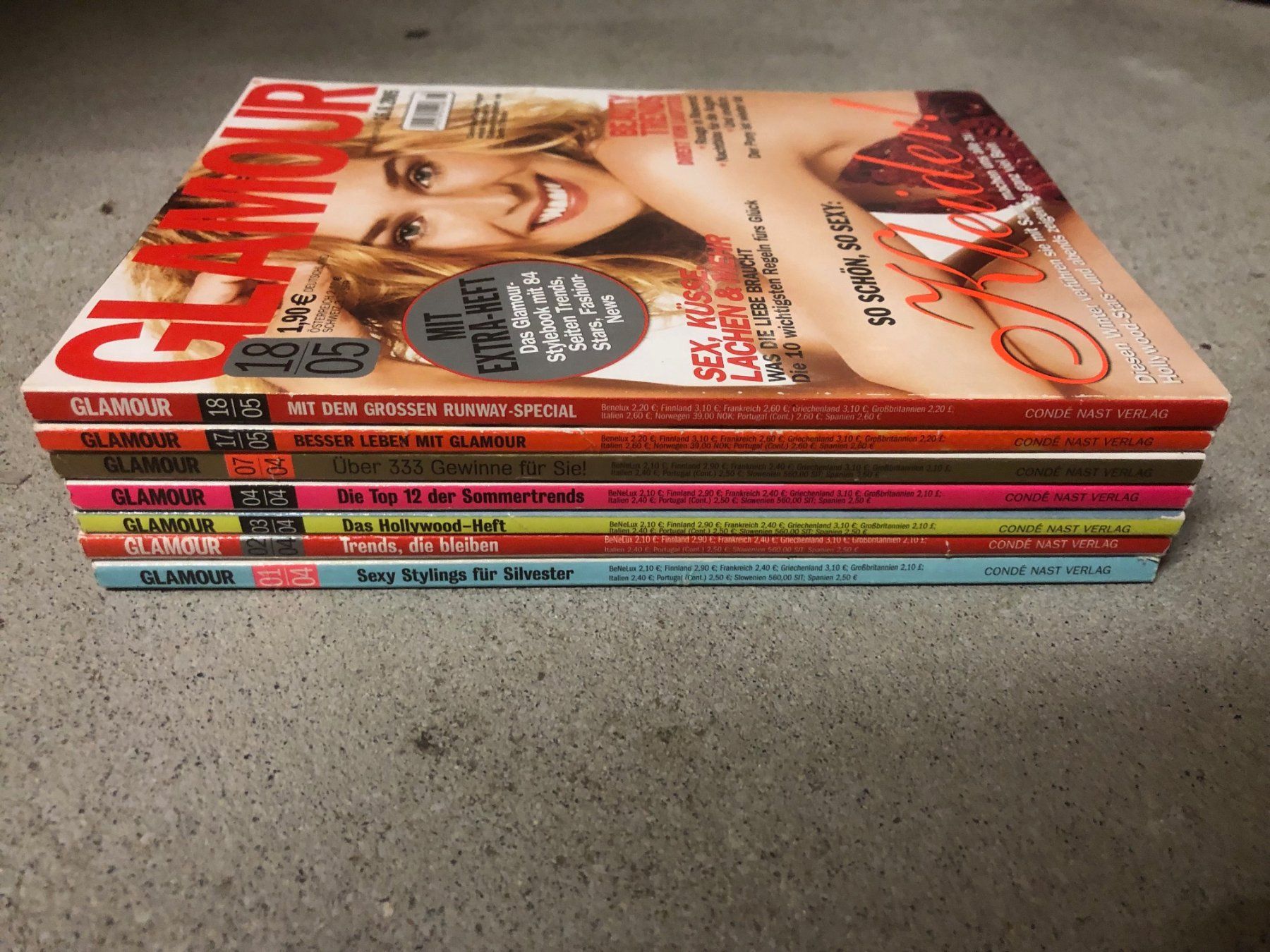 Riviste & Magazine: Sammlung Glamour Hefte 80Stk. – Usato da Rämismühle venduto da dragon90_1 3