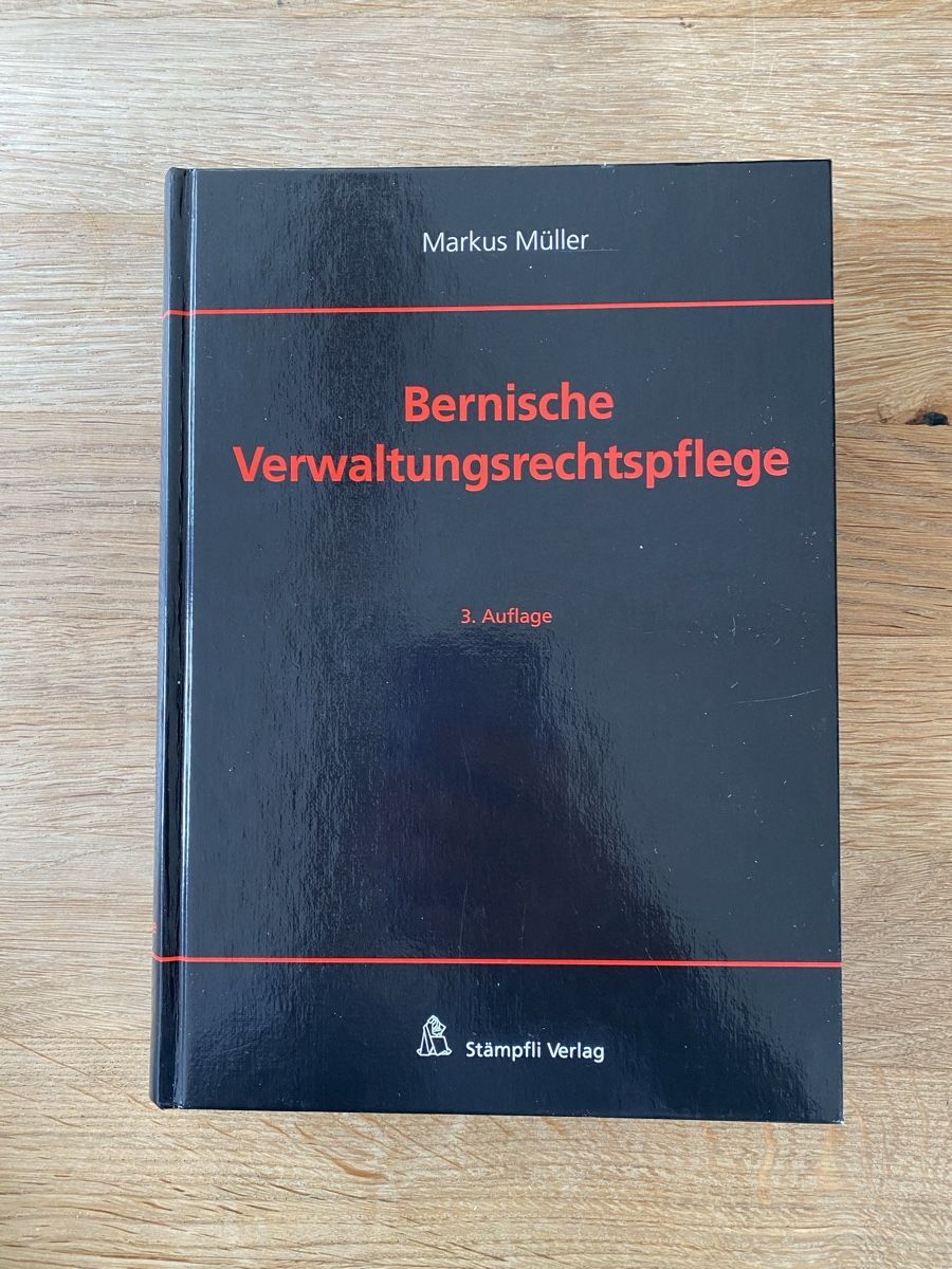 Libri: Bernische Verwaltungsrechtspflege – Nuovo (secondo la descrizione) da Bern venduto da FlurinaNatalia