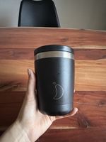Chilly's Coffee Cup, schwarz, 340ml - Ideal für unterwegs!