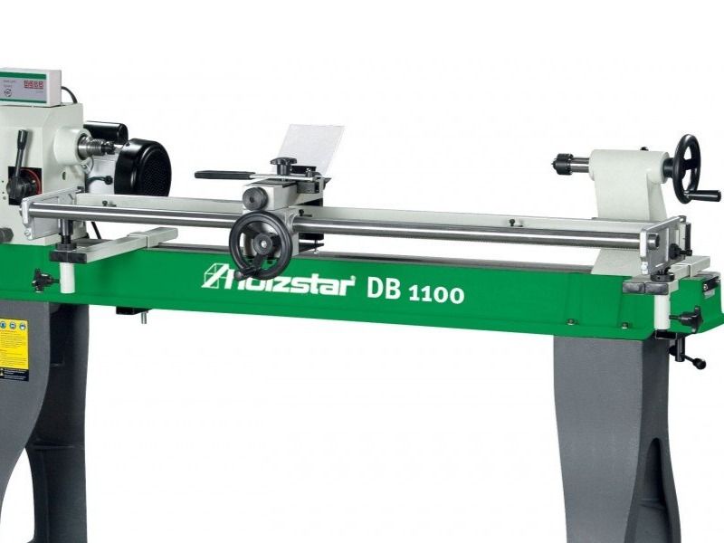Drechselbank 400W Holzdrehbank Drechselmaschine 350 x 1000m Drechsler 6 Meißel e