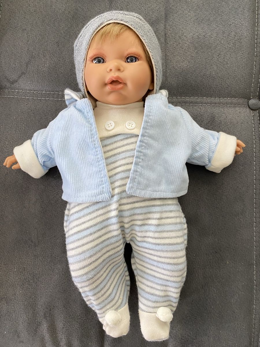 Bambole: Süsse Babypuppe 42 – Nuovo (secondo la descrizione) da Roggwil TG venduto da Strick-Fee 1